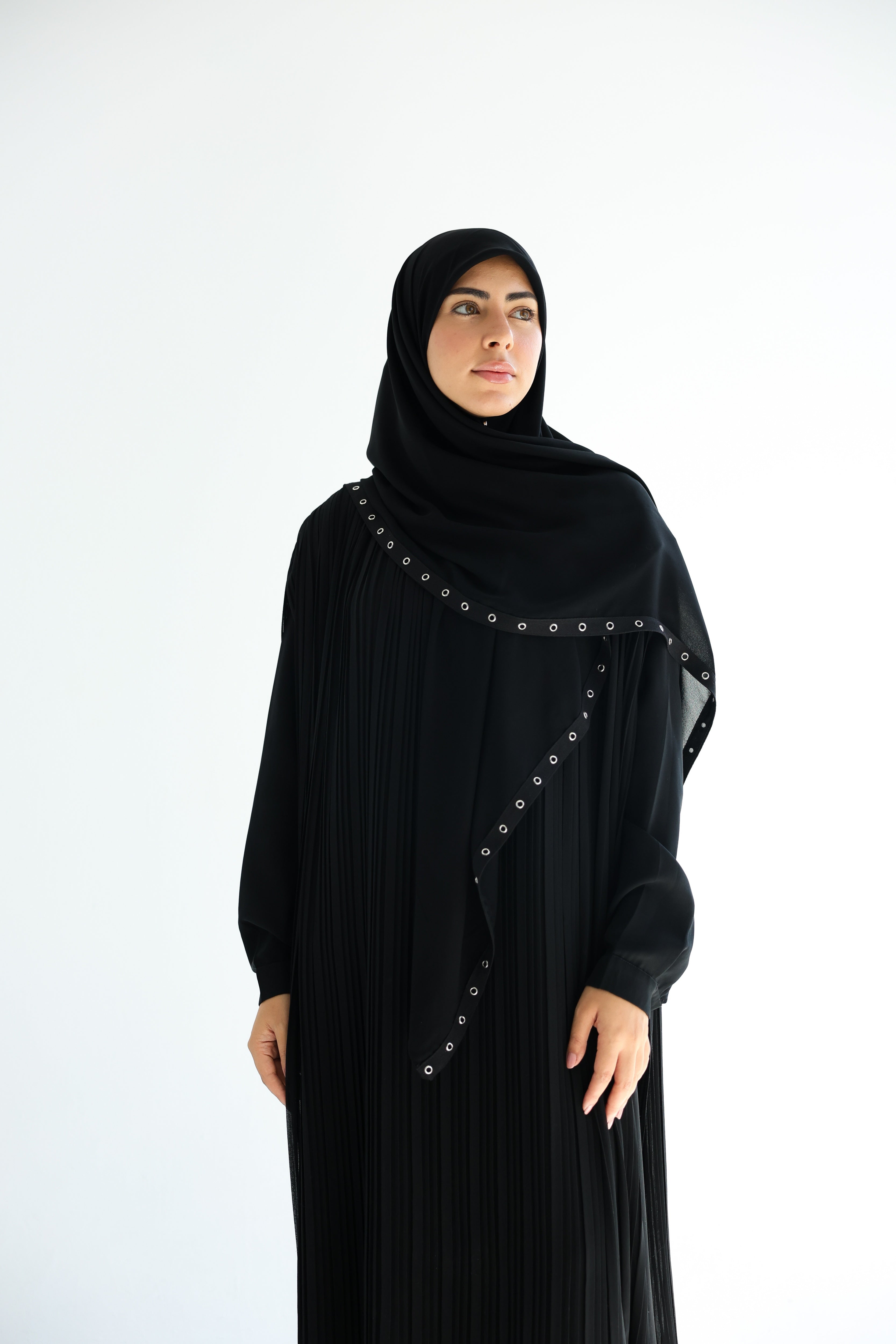 Elegance Black Scarves