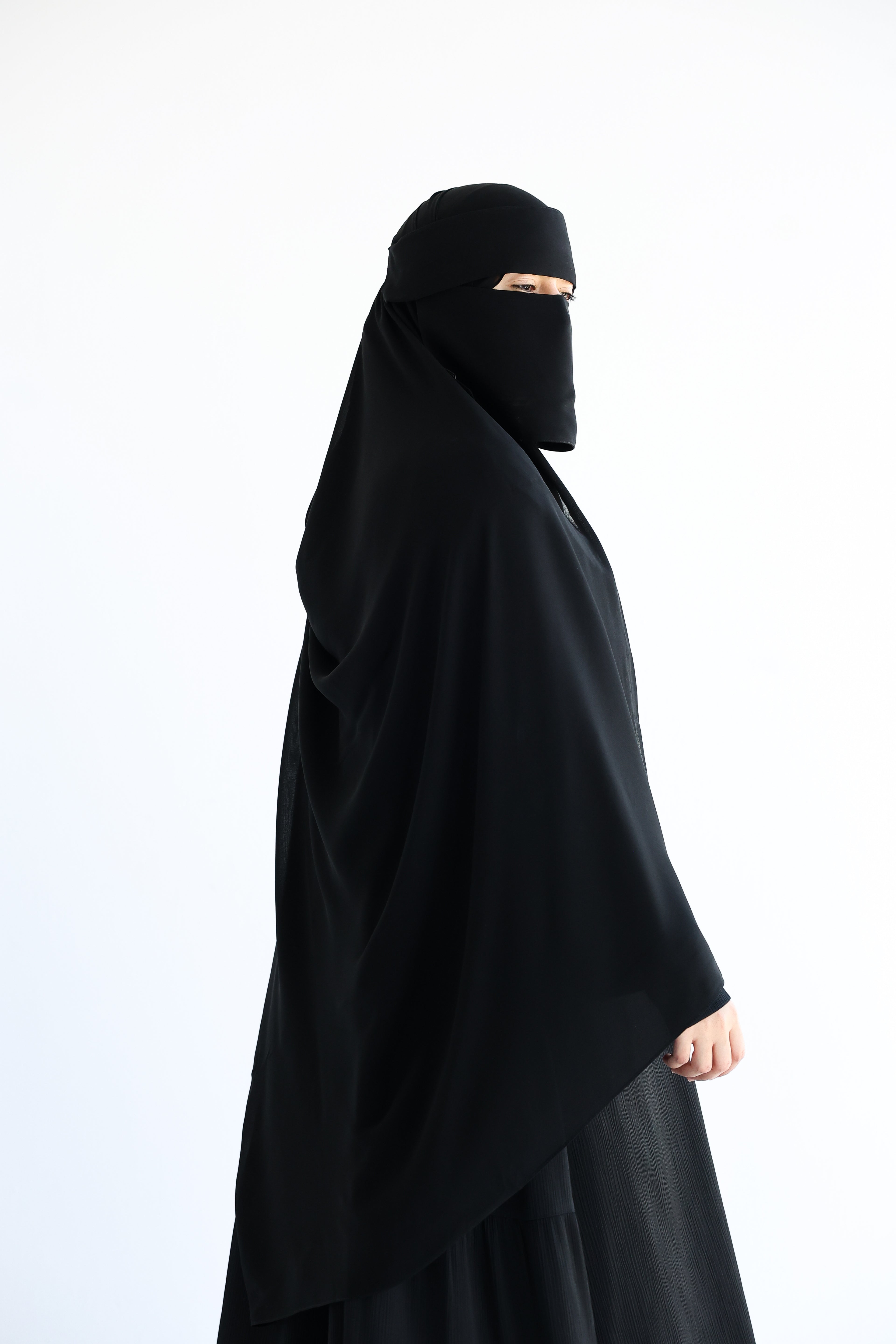 Black Basic Scarf